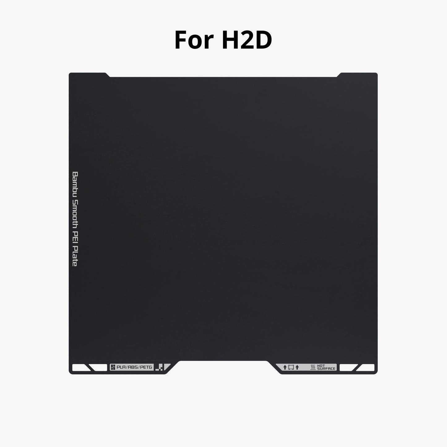 Bambu Dual-Sided Smooth PEI Plate - H2D image 0