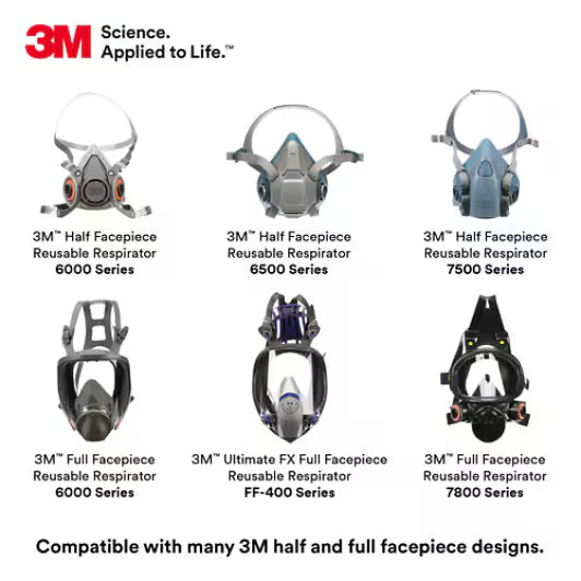 3M Filter Retainer 501 (Per Pair) image 2