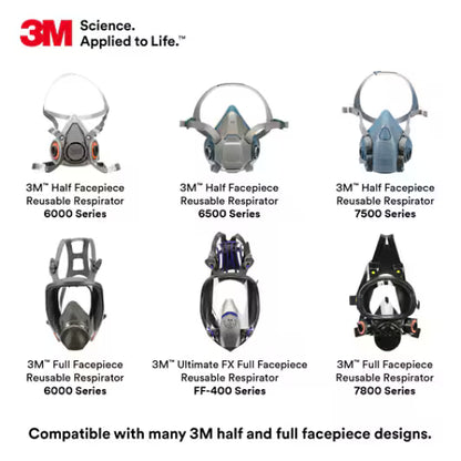 3M Filter Retainer 501 (Per Pair) image 2
