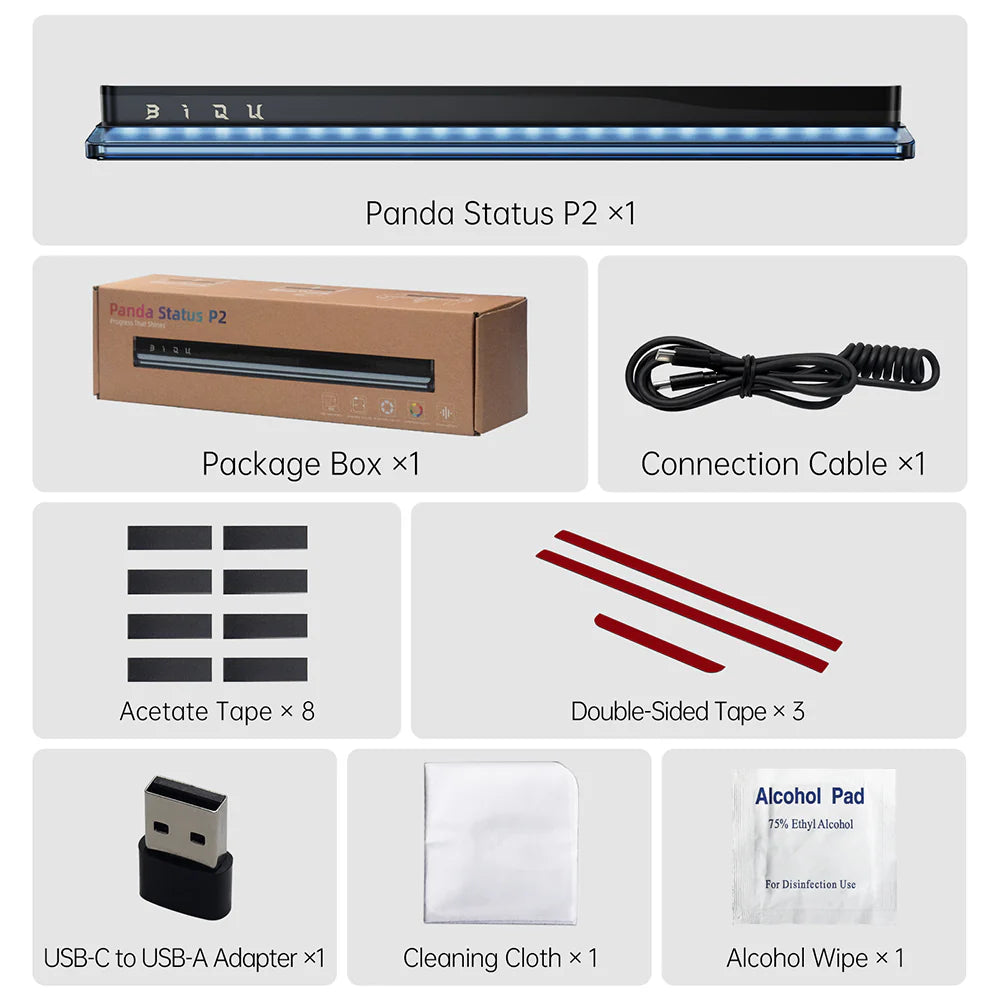 BIQU Panda Status Bar P2/X2