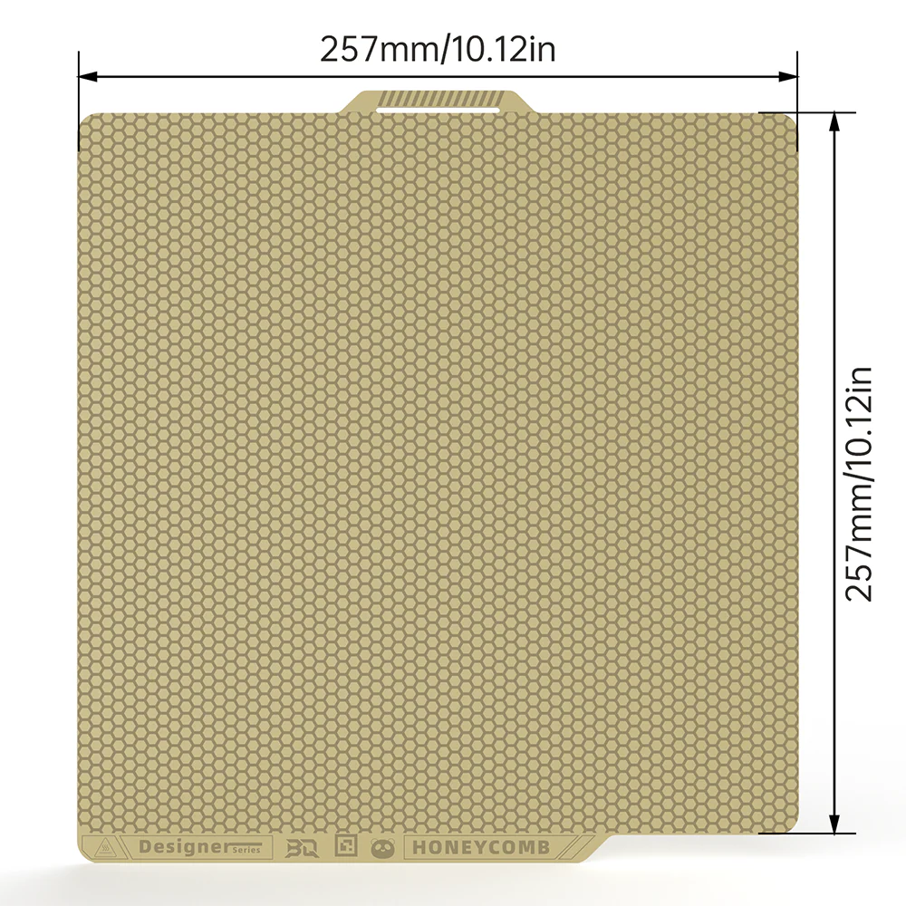 Panda Designer Series Honeycomb & Houndstooth Buildplate (A/P/X)