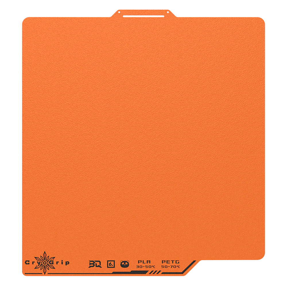 Panda CryoGrip Frostbite (Coarse) Buildplate (A/P/X) ORANGE