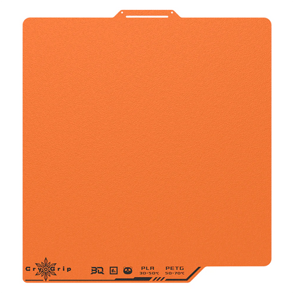 Panda CryoGrip Frostbite (Coarse) Buildplate (A/P/X) ORANGE