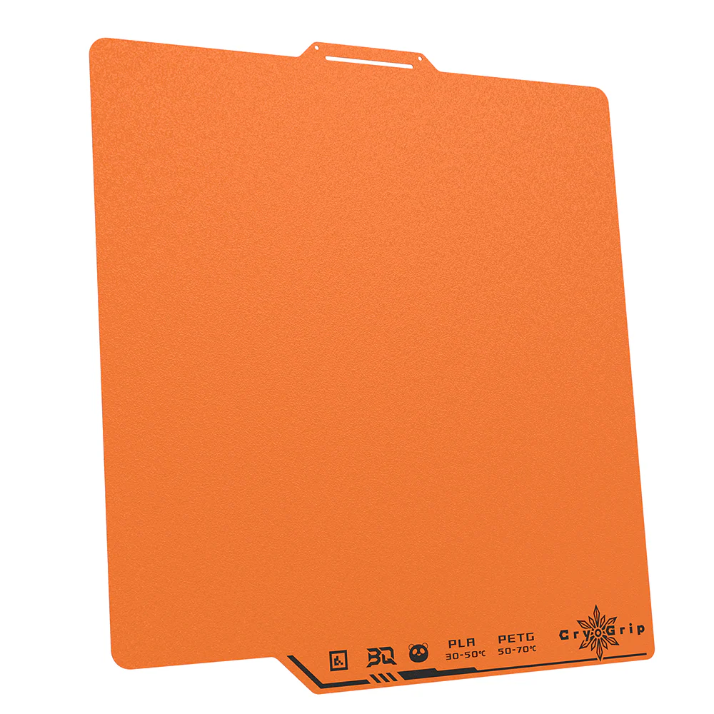 Panda CryoGrip Frostbite (Coarse) Buildplate (A/P/X) ORANGE
