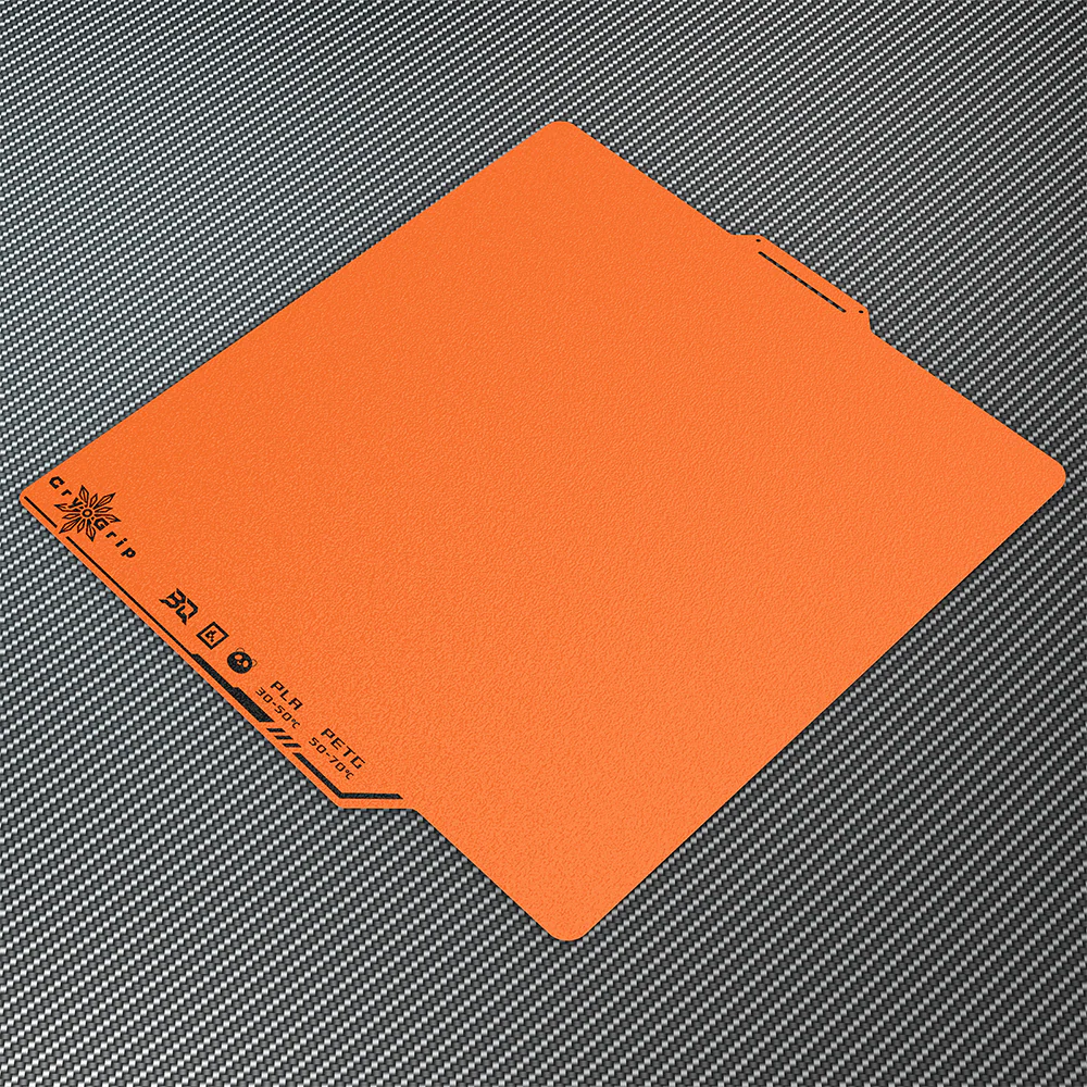 Panda CryoGrip Frostbite (Coarse) Buildplate (A/P/X) ORANGE