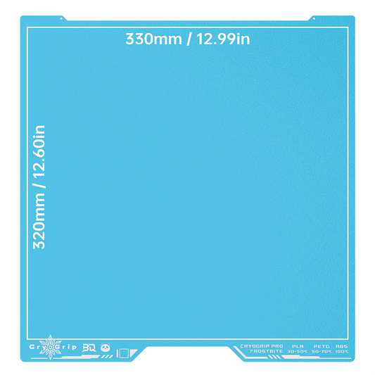 Panda CryoGrip Frostbite (Coarse) Buildplate (H2C)