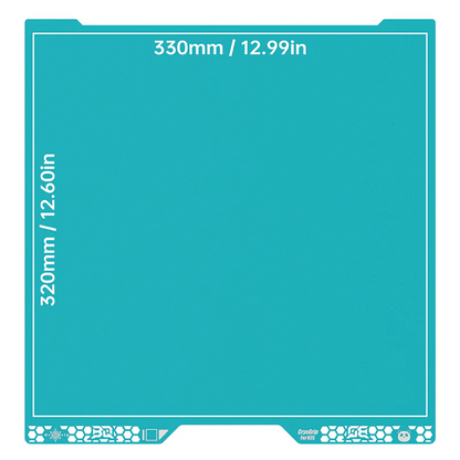 Panda CryoGrip Glacier (Smooth) Buildplate (H2C)