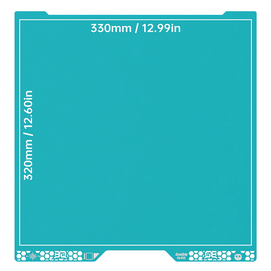 Panda CryoGrip Glacier (Smooth) Buildplate (H2C)