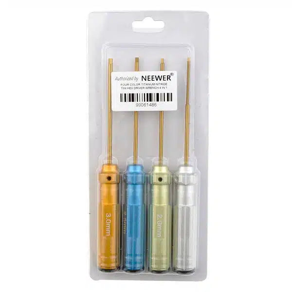 4 Pc. Hex Screwdriver Set image 1