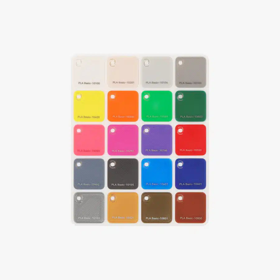 Bambu Filament Swatches image 2