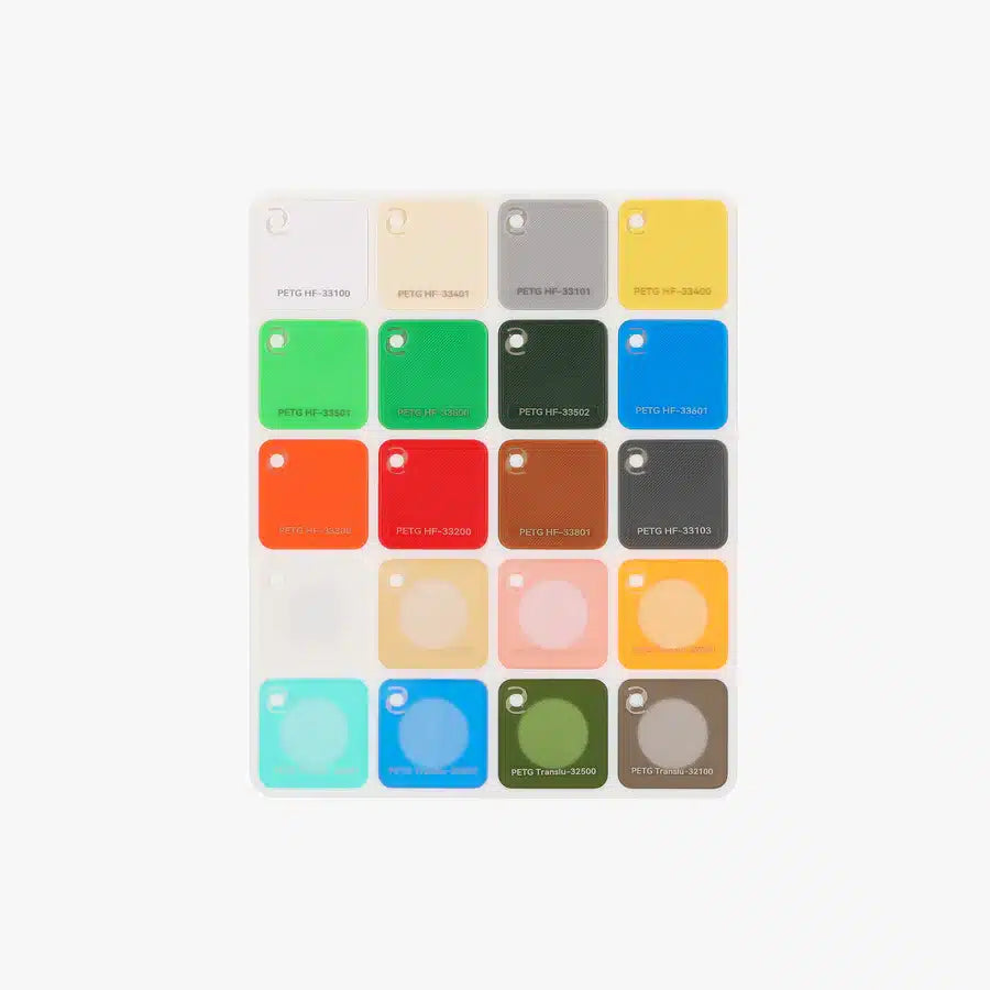 Bambu Filament Swatches image 1