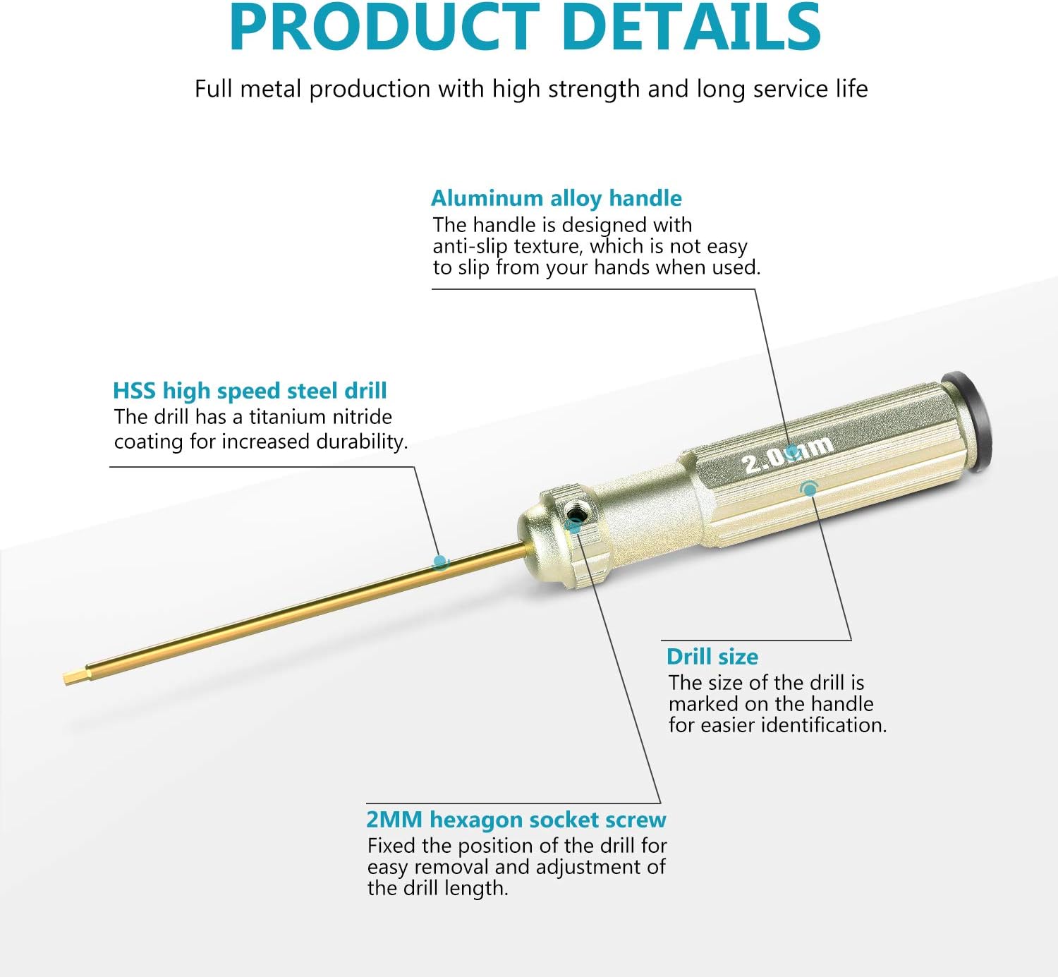 4 Pc. Hex Screwdriver Set image 4