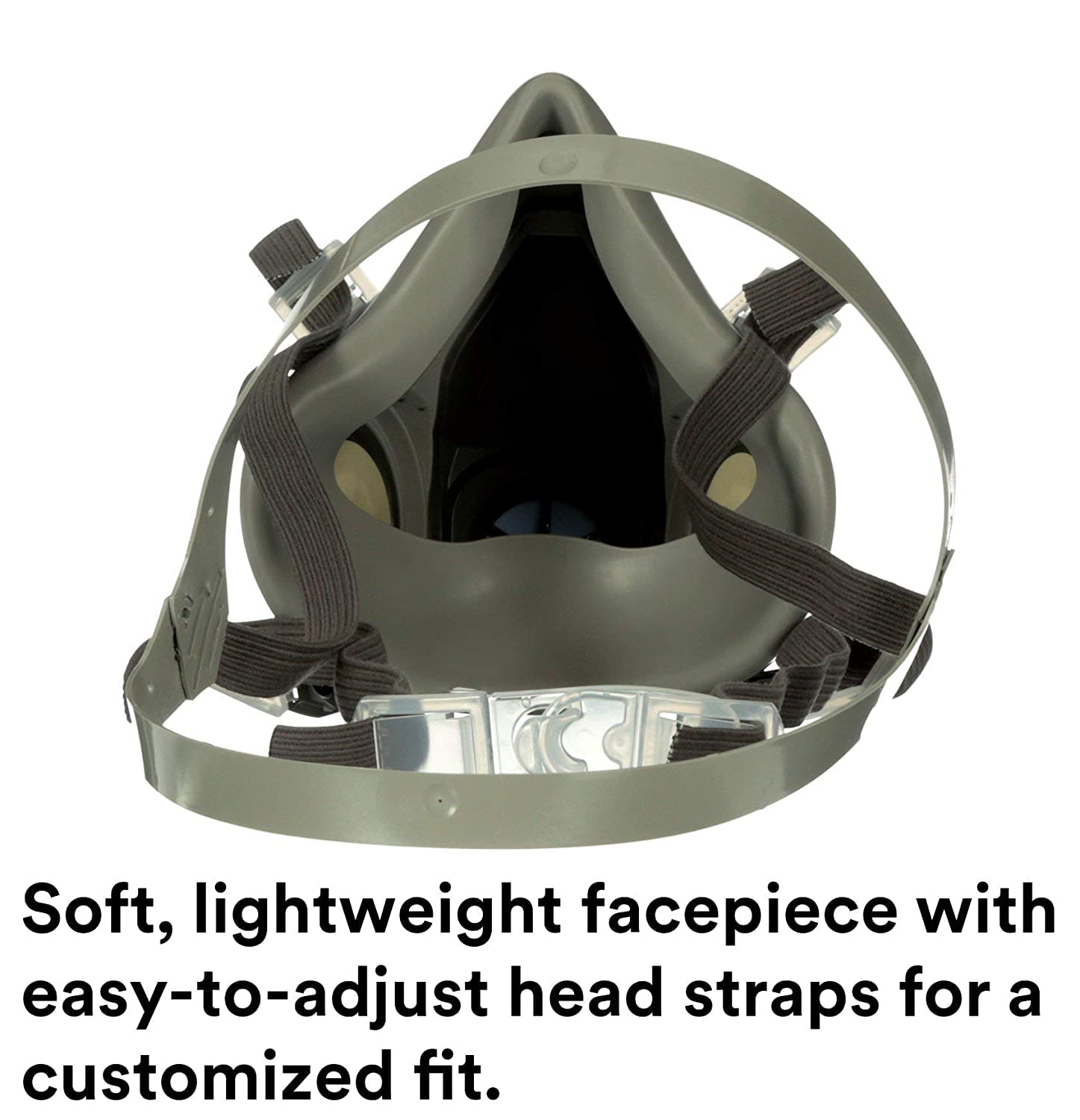 3M Half Facepiece Reusable Respirator 6200 (Medium) image 1