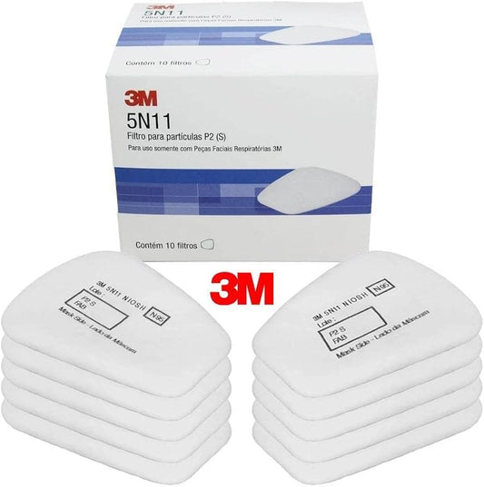 3M N95 Particulate Filter 5N11 (5 Pair/Box) image 0