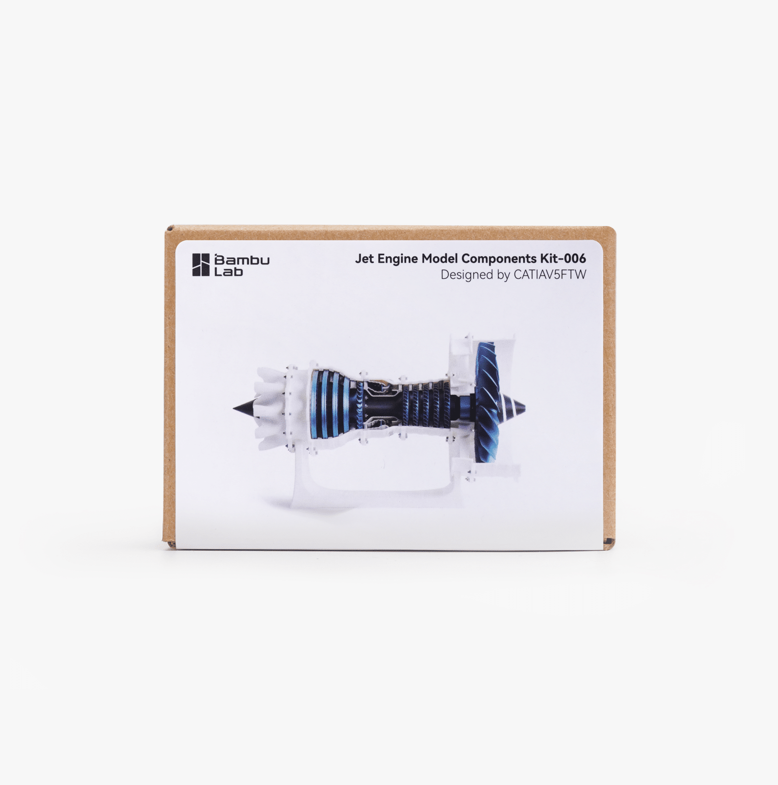 Jet Engine Model Components Kit 006 image 1