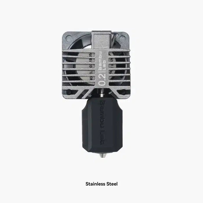 Complete Hotend Assembly - P1 Series - 0.2mm Stainless Steel image
