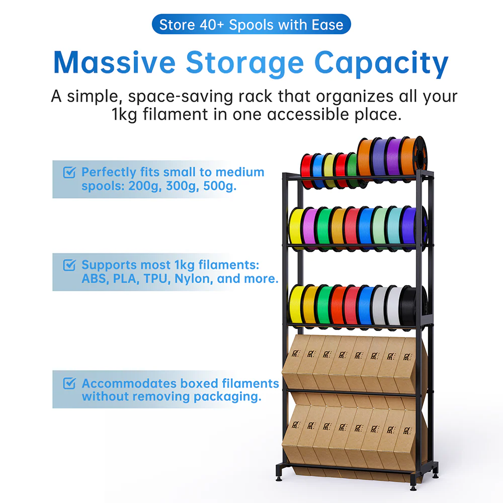 Panda Feed Filament Rack – Convoy-Westcan 3D Printers, Industrial ...