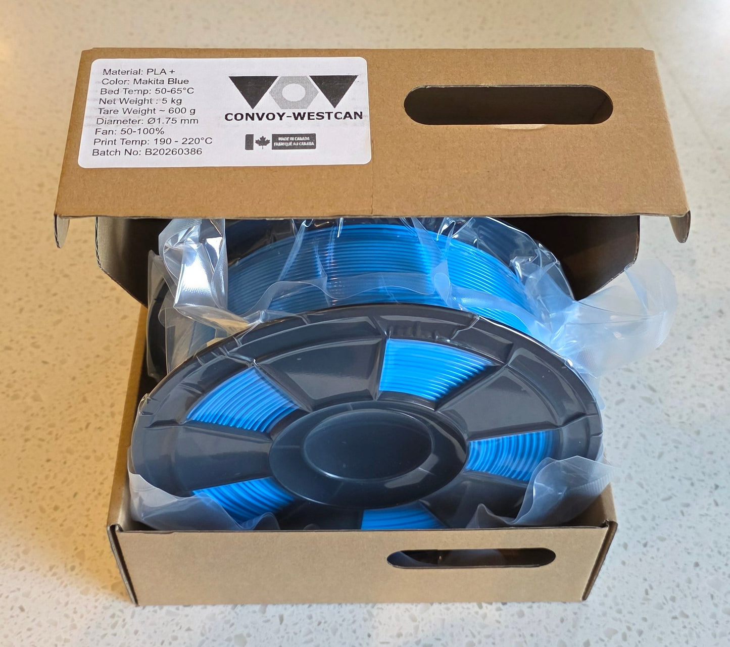 Convoy-Westcan PLA+ Filament – 1 kg AMS-Friendly Spool