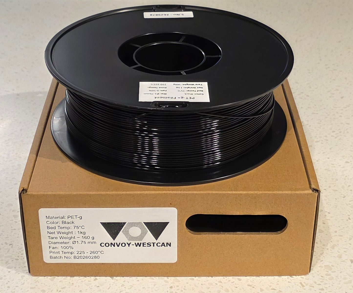 Convoy-Westcan PETG Filament – 1 kg AMS-Friendly Spool