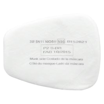 3M N95 Particulate Filter 5N11 (5 Pair/Box) image 1