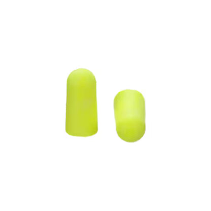 3M E-A-Rsoft Yellow Neon Earplugs Uncorded 312-1250 (200 Pair/Box) image 2