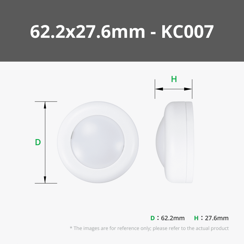 Remote Controlled 16-color RGBW Puck Lights image 1