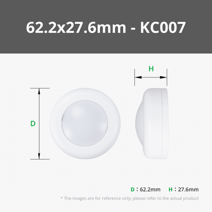Remote Controlled 16-color RGBW Puck Lights image 1