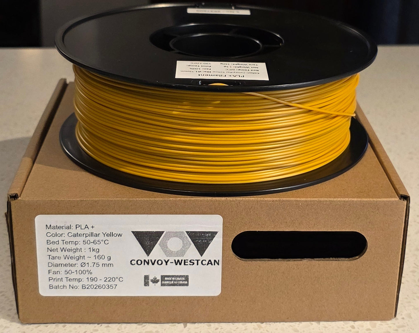 Convoy-Westcan PLA+ Filament – 1 kg AMS-Friendly Spool