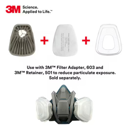3M Filter Retainer 501 (Per Pair) image 1