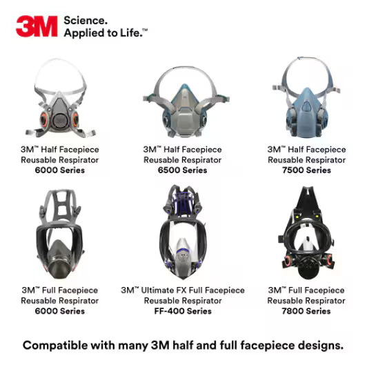 3M Particulate Filter P100 2097 (Per Pair) image 2