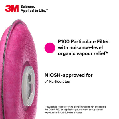 3M Particulate Filter P100 2097 (Per Pair) image 4