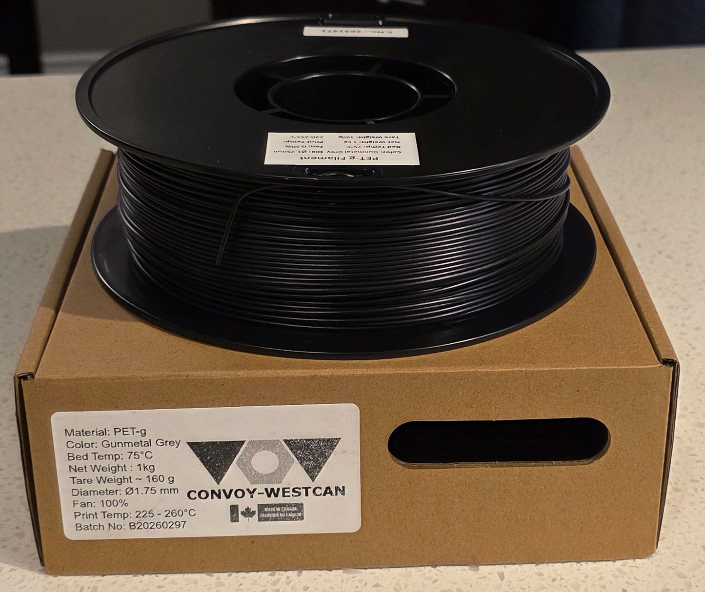 Convoy-Westcan PETG Filament – 1 kg AMS-Friendly Spool