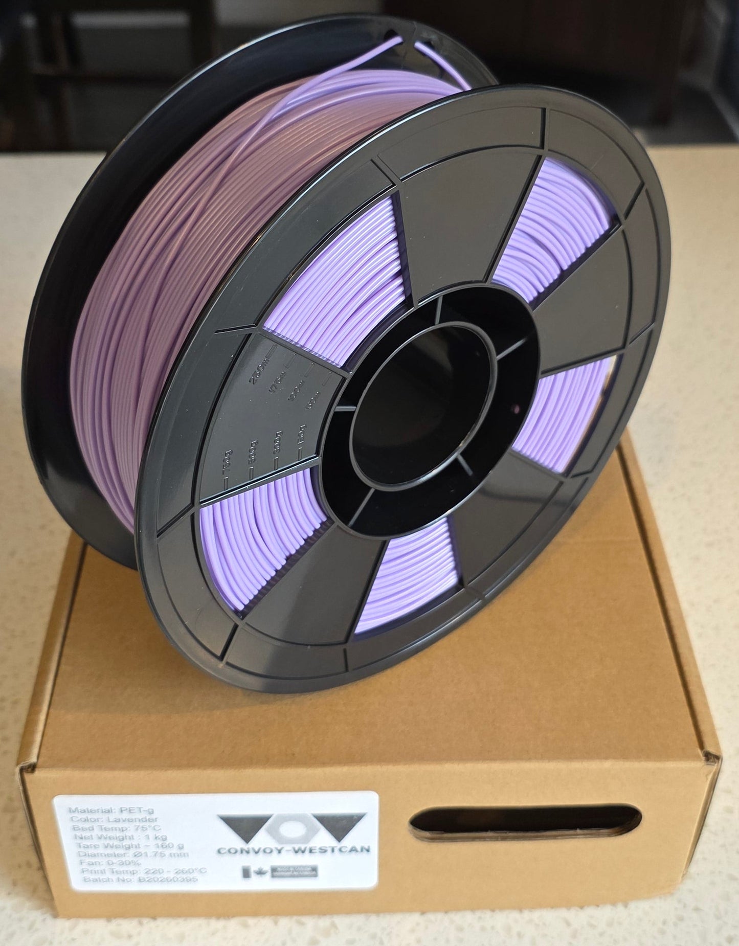 Convoy-Westcan PETG Filament – 1 kg AMS-Friendly Spool