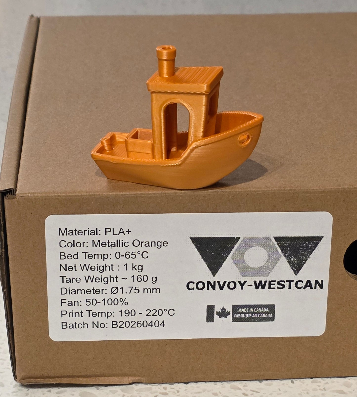 Convoy-Westcan PLA+ Filament – 1 kg AMS-Friendly Spool
